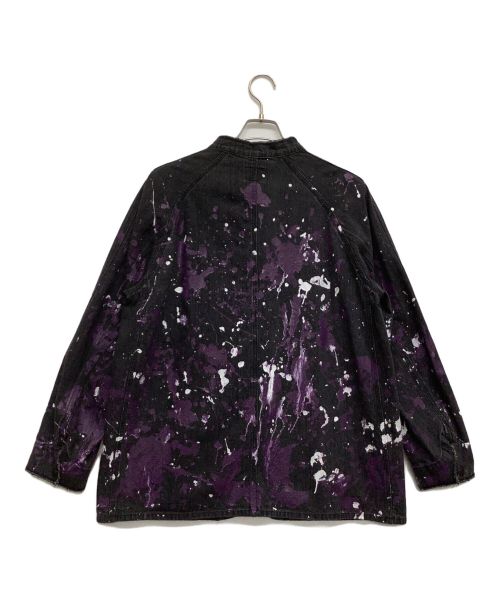 Needles（ニードルズ）Needles (ニードルズ) ジャケット ブラック×パープル サイズ:Sの古着・服飾アイテム