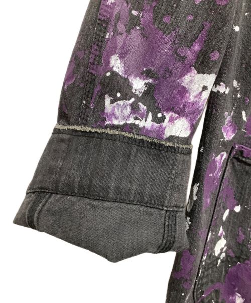 Needles（ニードルズ）Needles (ニードルズ) ジャケット ブラック×パープル サイズ:Sの古着・服飾アイテム