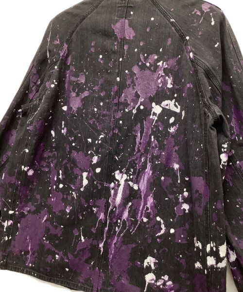 Needles（ニードルズ）Needles (ニードルズ) ジャケット ブラック×パープル サイズ:Sの古着・服飾アイテム