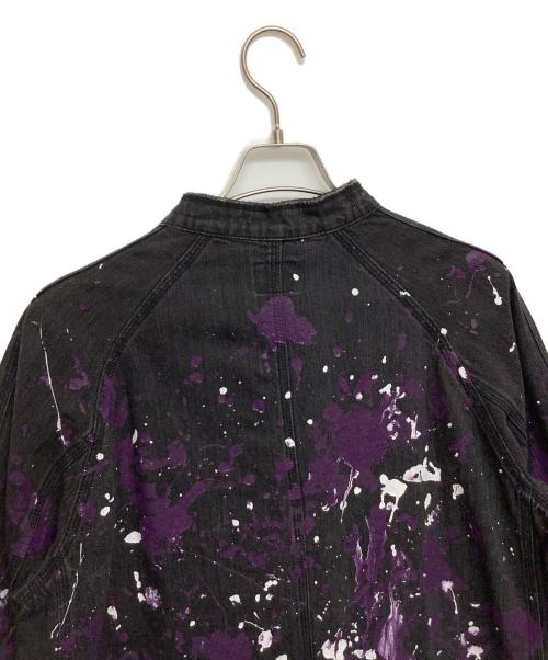 Needles（ニードルズ）Needles (ニードルズ) ジャケット ブラック×パープル サイズ:Sの古着・服飾アイテム