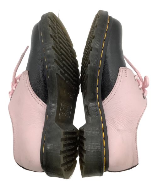 Dr.Martens（ドクターマーチン）Dr.Martens (ドクターマーチン) レザーシューズ ブラック×ピンク サイズ:UK4の古着・服飾アイテム