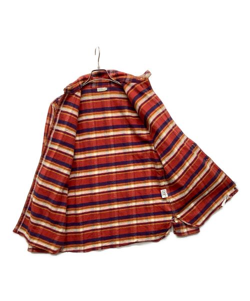 WAREHOUSE（ウエアハウス）WAREHOUSE (ウエアハウス) ネルシャツ レッド サイズ:38の古着・服飾アイテム