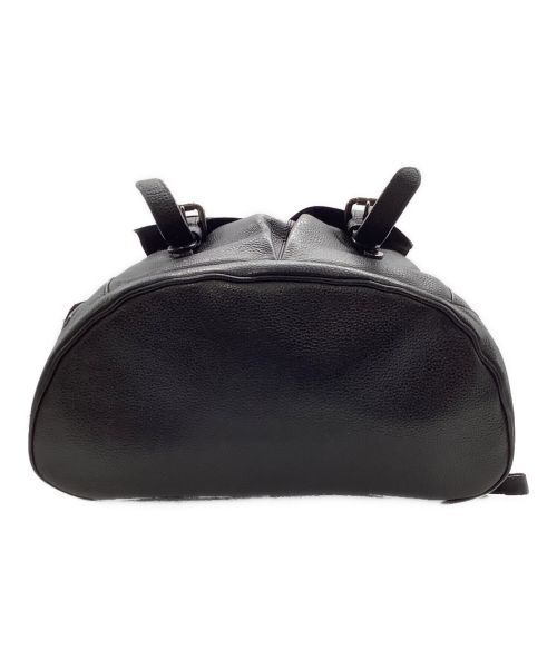 COACH（コーチ）COACH (コーチ) レザーリュック ブラックの古着・服飾アイテム