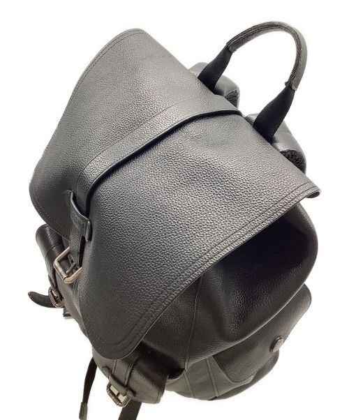 COACH（コーチ）COACH (コーチ) レザーリュック ブラックの古着・服飾アイテム