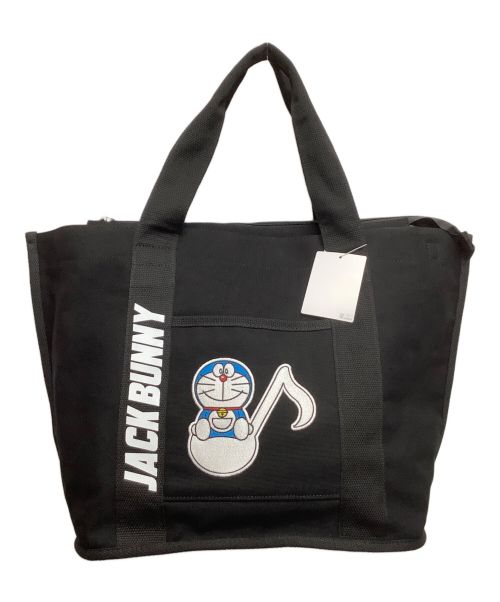 JACK BUNNY（ジャックバニー）JACK BUNNY (ジャックバニー) ドラエモン (ドラエモン) トートバッグ ブラックの古着・服飾アイテム