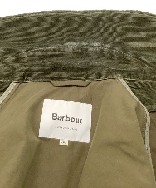 Barbour（バブアー）Barbour (バブアー) トレンチコート グリーン サイズ:36の古着・服飾アイテム