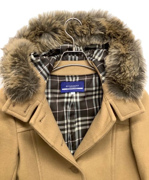 BURBERRY BLUE LABEL（バーバリー ブルー レーベル）BURBERRY BLUE LABEL (バーバリーブルーレーベル) ショートコート ベージュ サイズ:38の古着・服飾アイテム