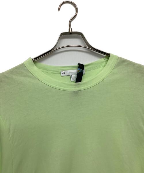 Y-3（ワイスリー）Y-3 (ワイスリー) adidas (アディダス) 半袖カットソー 黄緑 サイズ:Mの古着・服飾アイテム