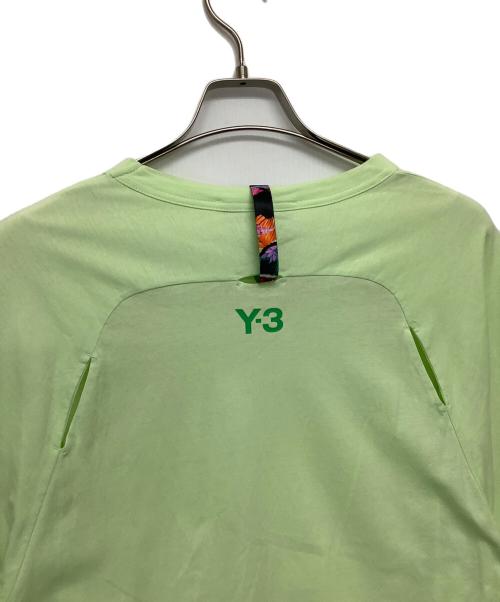 Y-3（ワイスリー）Y-3 (ワイスリー) adidas (アディダス) 半袖カットソー 黄緑 サイズ:Mの古着・服飾アイテム