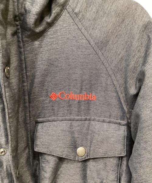 Columbia（コロンビア）Columbia (コロンビア) ビッグリブストレートジャケット グレー サイズ:Mの古着・服飾アイテム