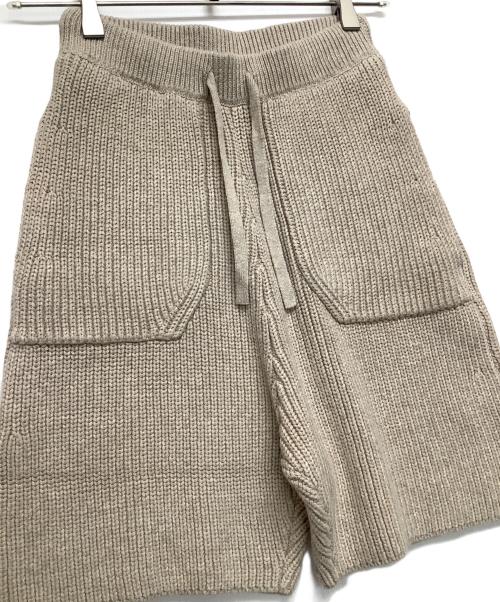 ALEXIA STAM（アリシアスタン）ALEXIA STAM (アリシアスタン) ニットパンツ ベージュ サイズ:S 未使用品の古着・服飾アイテム