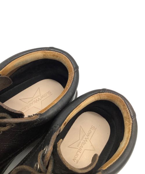 SLOW WEAR LION（スローウェアライオン）SLOW WEAR LION (スローウェアライオン) ショートブーツ ブラック サイズ:不明の古着・服飾アイテム