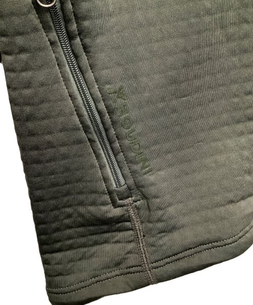 HOUDINI（フーディニ）HOUDINI (フーディニ) ジップパーカー カーキ サイズ:Mの古着・服飾アイテム