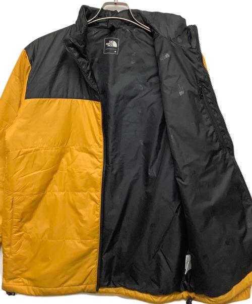 THE NORTH FACE（ザ ノース フェイス）THE NORTH FACE (ザ ノース フェイス) 中綿ジャケット ブラック×イエロー サイズ:Mの古着・服飾アイテム