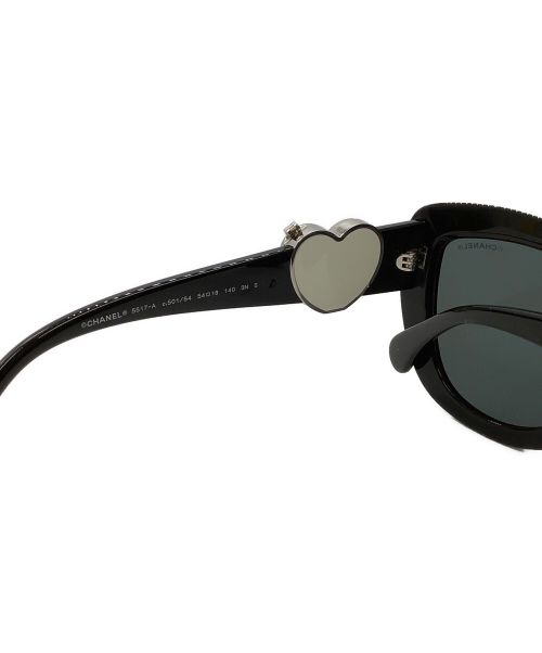 CHANEL（シャネル）CHANEL (シャネル) サングラス ブラックの古着・服飾アイテム