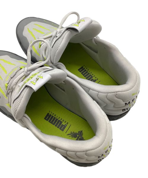 PUMA（プーマ）PUMA (プーマ) ラメロ・ボール シグネイチャーモデル ホワイト×グレー サイズ:28.5cmの古着・服飾アイテム