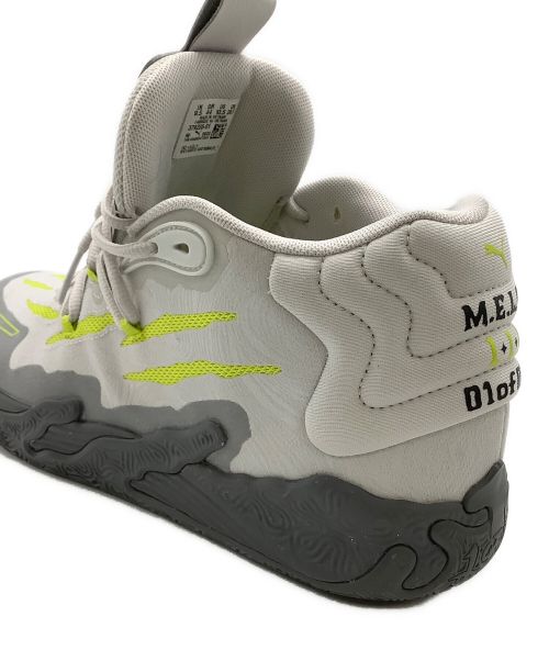 PUMA（プーマ）PUMA (プーマ) ラメロ・ボール シグネイチャーモデル ホワイト×グレー サイズ:28.5cmの古着・服飾アイテム