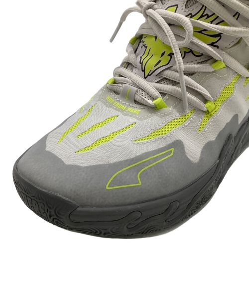 PUMA（プーマ）PUMA (プーマ) ラメロ・ボール シグネイチャーモデル ホワイト×グレー サイズ:28.5cmの古着・服飾アイテム