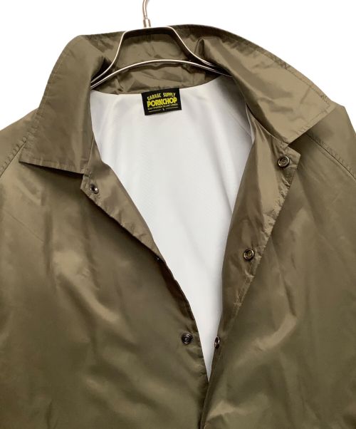 PorkChop（ポークチョップ）PorkChop (ポークチョップ) コーチジャケット カーキ サイズ:Lの古着・服飾アイテム