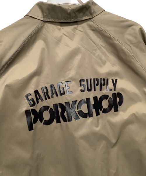 PorkChop（ポークチョップ）PorkChop (ポークチョップ) コーチジャケット カーキ サイズ:Lの古着・服飾アイテム