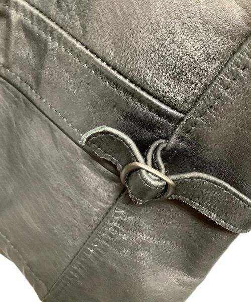 Schott（ショット）Schott (ショット) シングルライダースジャケット ブラック サイズ:Sサイズの古着・服飾アイテム