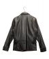 Schott (ショット) シングルライダースジャケット ブラック サイズ:Sサイズ：28000円