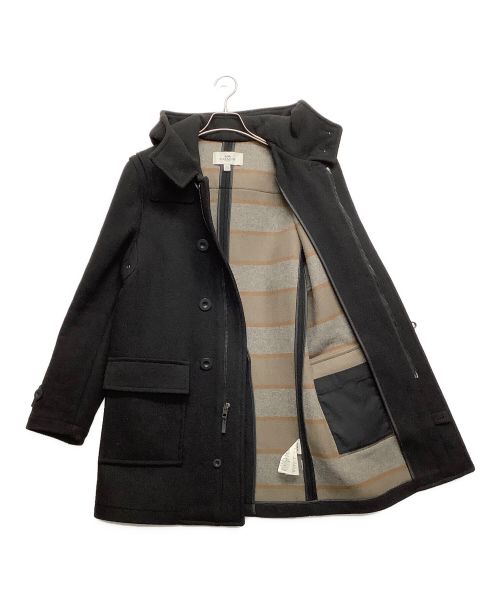 COACH（コーチ）COACH (コーチ) ダッフルコート ブラック サイズ:XSの古着・服飾アイテム