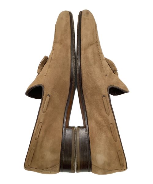 Ferrante（フェランテ）Ferrante (フェランテ) スエードタッセルローファー ブラウン サイズ:7の古着・服飾アイテム