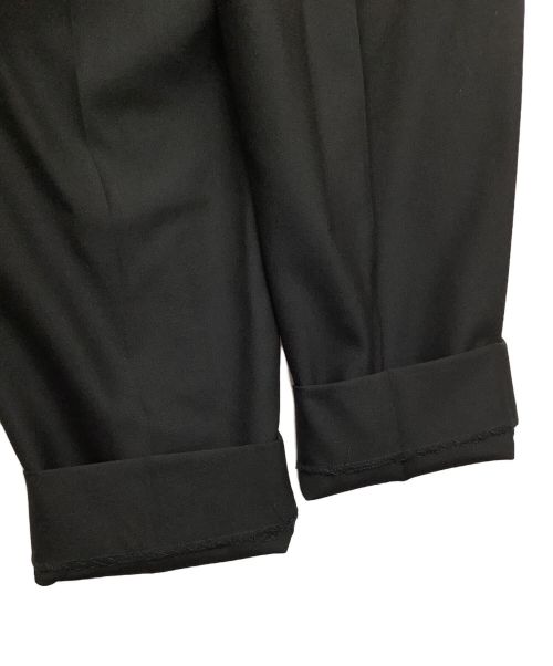 D-VEC（ディーベック）D-VEC (ディーベック) クロップド タイトスラックス ブラック サイズ:1の古着・服飾アイテム