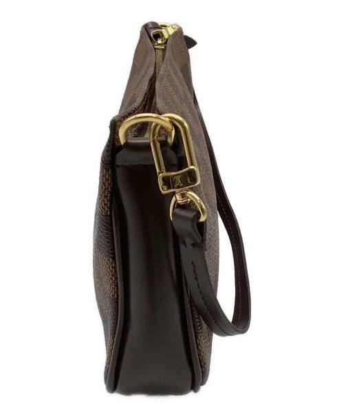 LOUIS VUITTON（ルイ ヴィトン）LOUIS VUITTON (ルイ ヴィトン) ショルダーポーチ ブラウンの古着・服飾アイテム