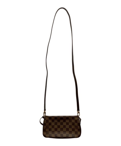 LOUIS VUITTON（ルイ ヴィトン）LOUIS VUITTON (ルイ ヴィトン) ショルダーポーチ ブラウンの古着・服飾アイテム