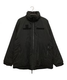 HOUSTON（ヒューストン）の古着「中綿ジャケット」｜ブラック