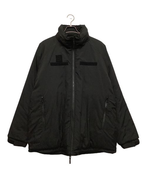 HOUSTON（ヒューストン）HOUSTON (ヒューストン) 中綿ジャケット ブラック サイズ:Lの古着・服飾アイテム