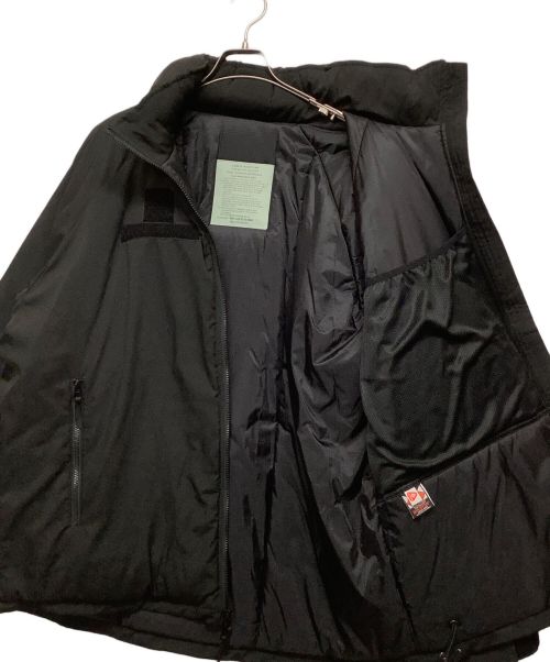HOUSTON（ヒューストン）HOUSTON (ヒューストン) 中綿ジャケット ブラック サイズ:Lの古着・服飾アイテム