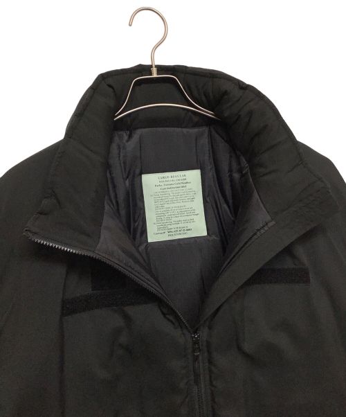 HOUSTON（ヒューストン）HOUSTON (ヒューストン) 中綿ジャケット ブラック サイズ:Lの古着・服飾アイテム