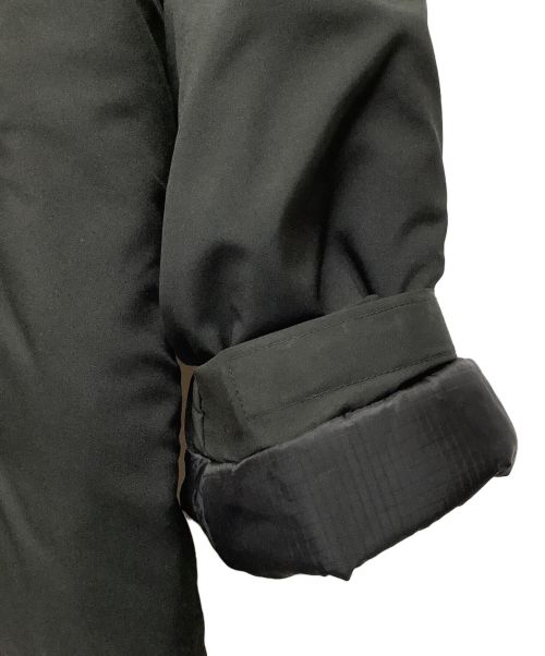 HOUSTON（ヒューストン）HOUSTON (ヒューストン) 中綿ジャケット ブラック サイズ:Lの古着・服飾アイテム