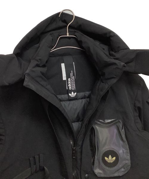 adidas（アディダス）adidas (アディダス) ダウンジャケット ブラック サイズ:XSの古着・服飾アイテム