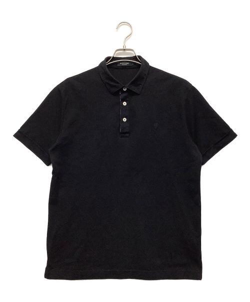 BLACK LABEL CRESTBRIDGE（ブラックレーベル クレストブリッジ）BLACK LABEL CRESTBRIDGE (ブラックレーベル クレストブリッジ) ポロシャツ ブラック サイズ:Lの古着・服飾アイテム