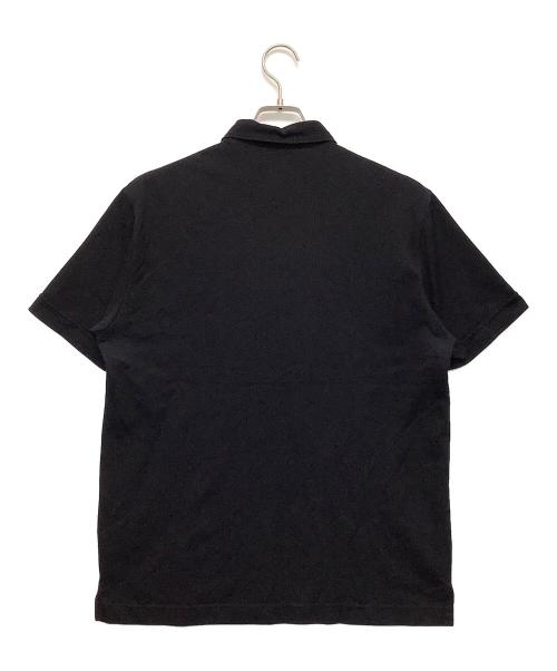 BLACK LABEL CRESTBRIDGE（ブラックレーベル クレストブリッジ）BLACK LABEL CRESTBRIDGE (ブラックレーベル クレストブリッジ) ポロシャツ ブラック サイズ:Lの古着・服飾アイテム