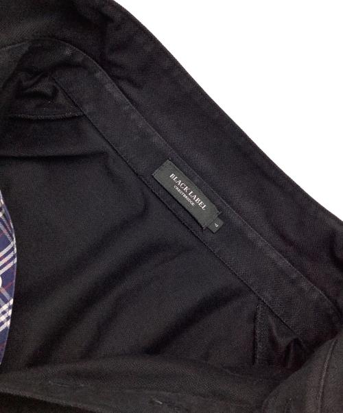 BLACK LABEL CRESTBRIDGE（ブラックレーベル クレストブリッジ）BLACK LABEL CRESTBRIDGE (ブラックレーベル クレストブリッジ) ポロシャツ ブラック サイズ:Lの古着・服飾アイテム