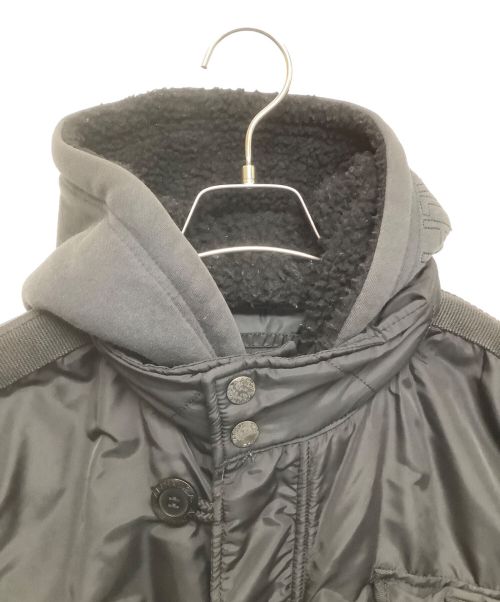 ALPHA（アルファ）ALPHA (アルファ) ミリタリージャケット ブラック サイズ:SMALLの古着・服飾アイテム