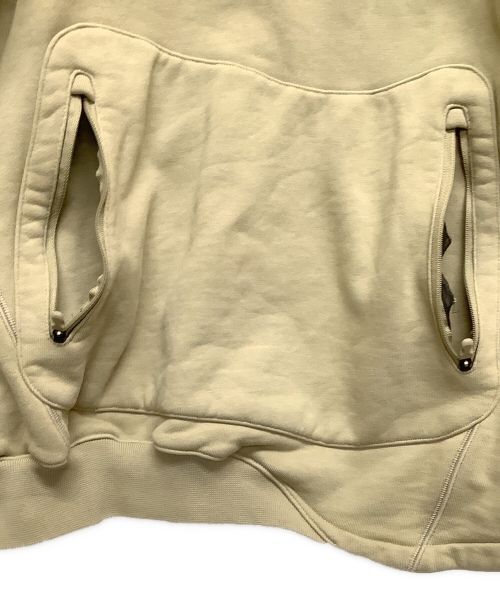 NIKE（ナイキ）NIKE (ナイキ) プルオーバーパーカー ベージュ サイズ:Mの古着・服飾アイテム