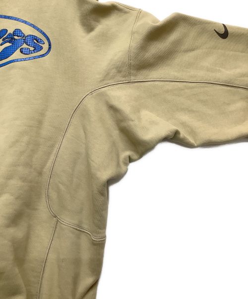 NIKE（ナイキ）NIKE (ナイキ) プルオーバーパーカー ベージュ サイズ:Mの古着・服飾アイテム