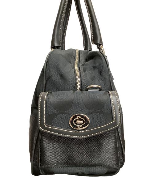 COACH（コーチ）COACH (コーチ) ボストンバッグ ブラックの古着・服飾アイテム