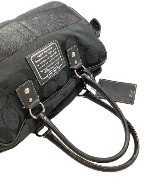 COACH（コーチ）COACH (コーチ) ボストンバッグ ブラックの古着・服飾アイテム