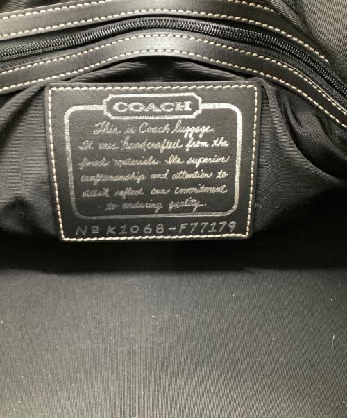 COACH（コーチ）COACH (コーチ) ボストンバッグ ブラックの古着・服飾アイテム