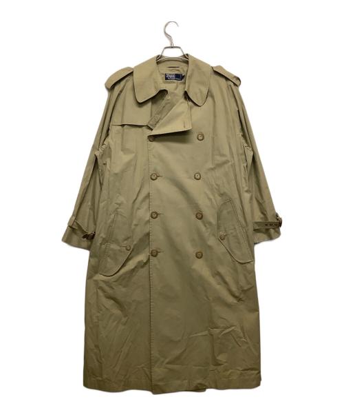 POLO RALPH LAUREN（ポロ・ラルフローレン）POLO RALPH LAUREN (ポロ・ラルフローレン) トレンチコート ベージュ サイズ:Mの古着・服飾アイテム