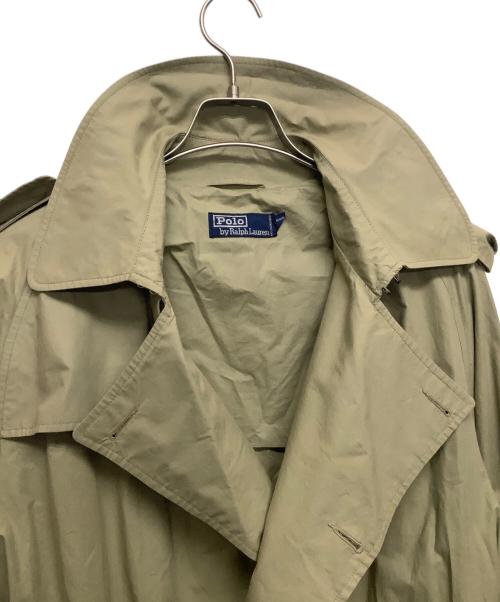POLO RALPH LAUREN（ポロ・ラルフローレン）POLO RALPH LAUREN (ポロ・ラルフローレン) トレンチコート ベージュ サイズ:Mの古着・服飾アイテム