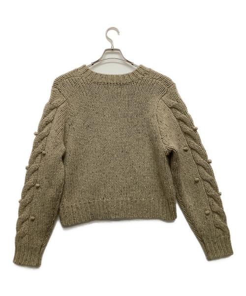 Sonny Label（サニーレーベル）Sonny Label (サニーレーベル) NaokoTakayama ニットカーディガン ブラウン サイズ:Freeの古着・服飾アイテム