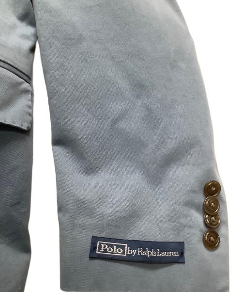 POLO RALPH LAUREN（ポロ・ラルフローレン）POLO RALPH LAUREN (ポロ・ラルフローレン) テーラードジャケット ブルー サイズ:38Sの古着・服飾アイテム